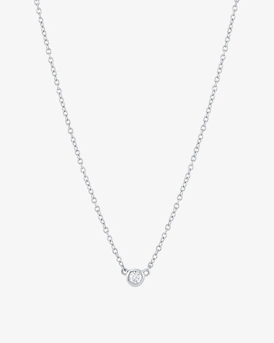 Basic Bezel Necklace